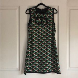 J.Crew Ratti Diamond Silk Dress